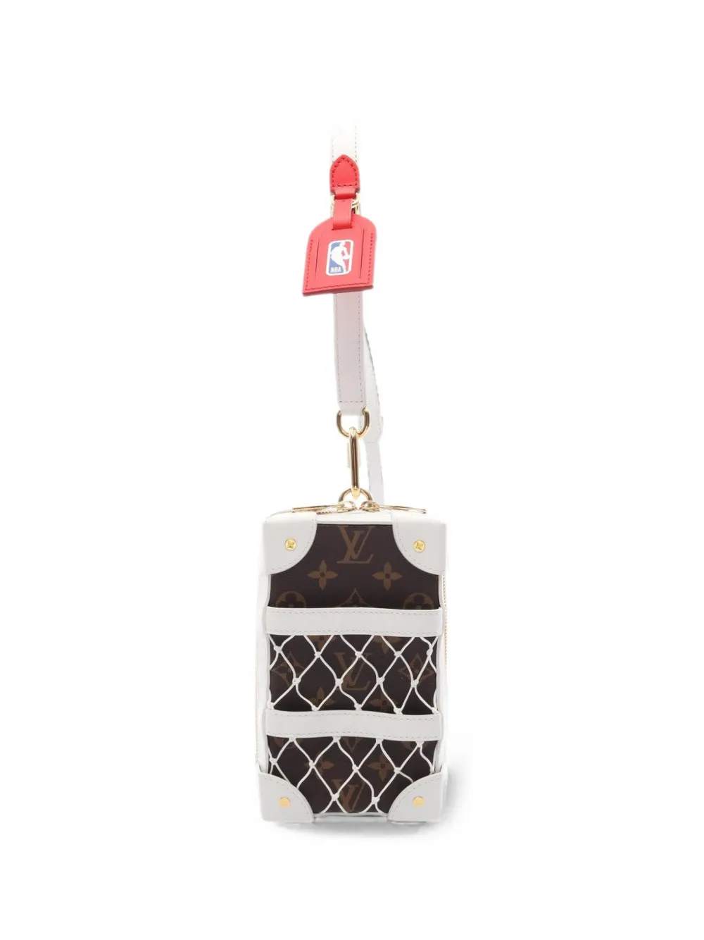 Louis Vuitton Pre-Owned x NBA 2020 Monogram soft trunk body bag - Bianco