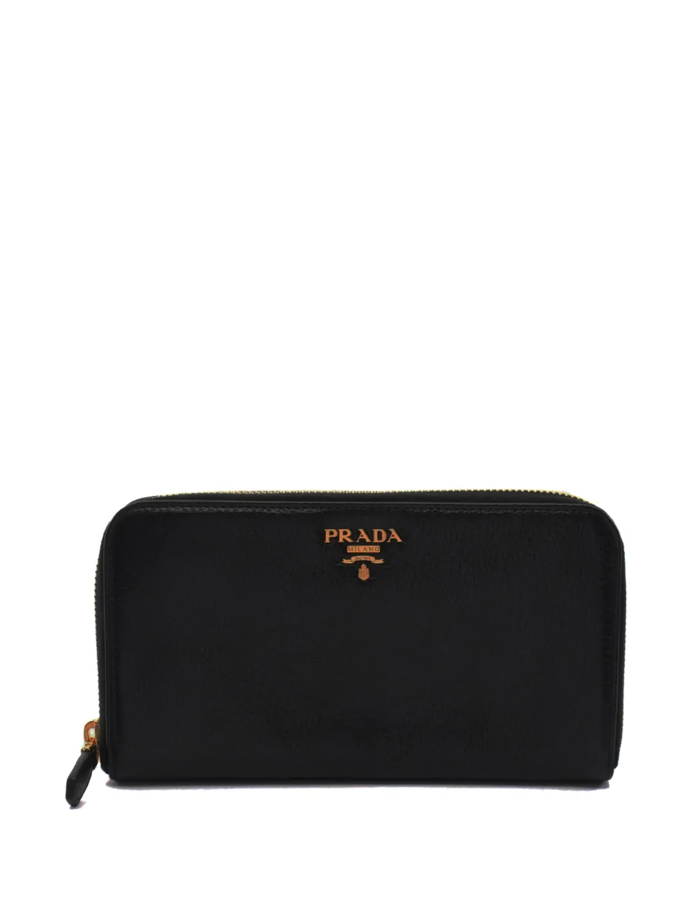 Prada Pre-Owned 2000s Cervo Antic zip-around wallet - Schwarz