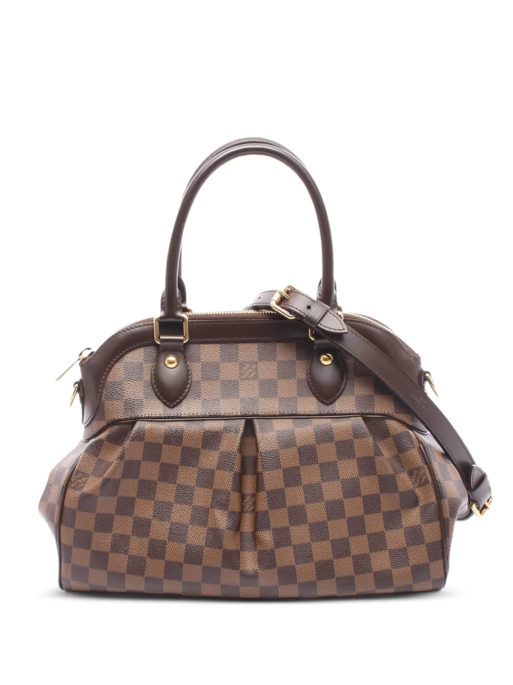 Louis Vuitton Pre-Owned 2010 Damier Ebene Trevi PM handbag - Brown