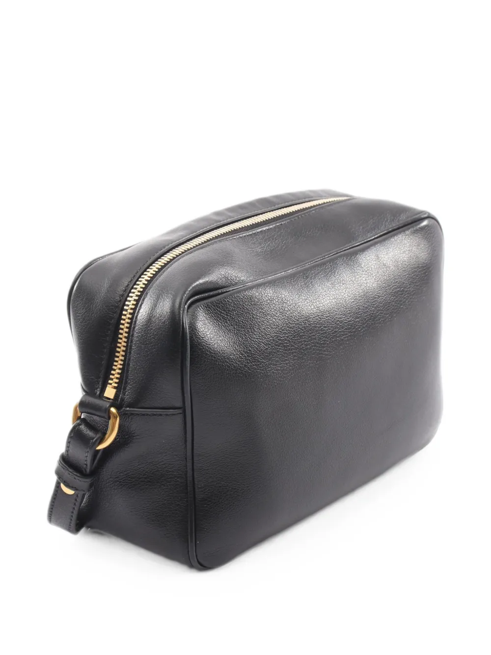 Prada Pre-Owned 2000s logo-embossed Shoulder Bag | Black | FARFETCH