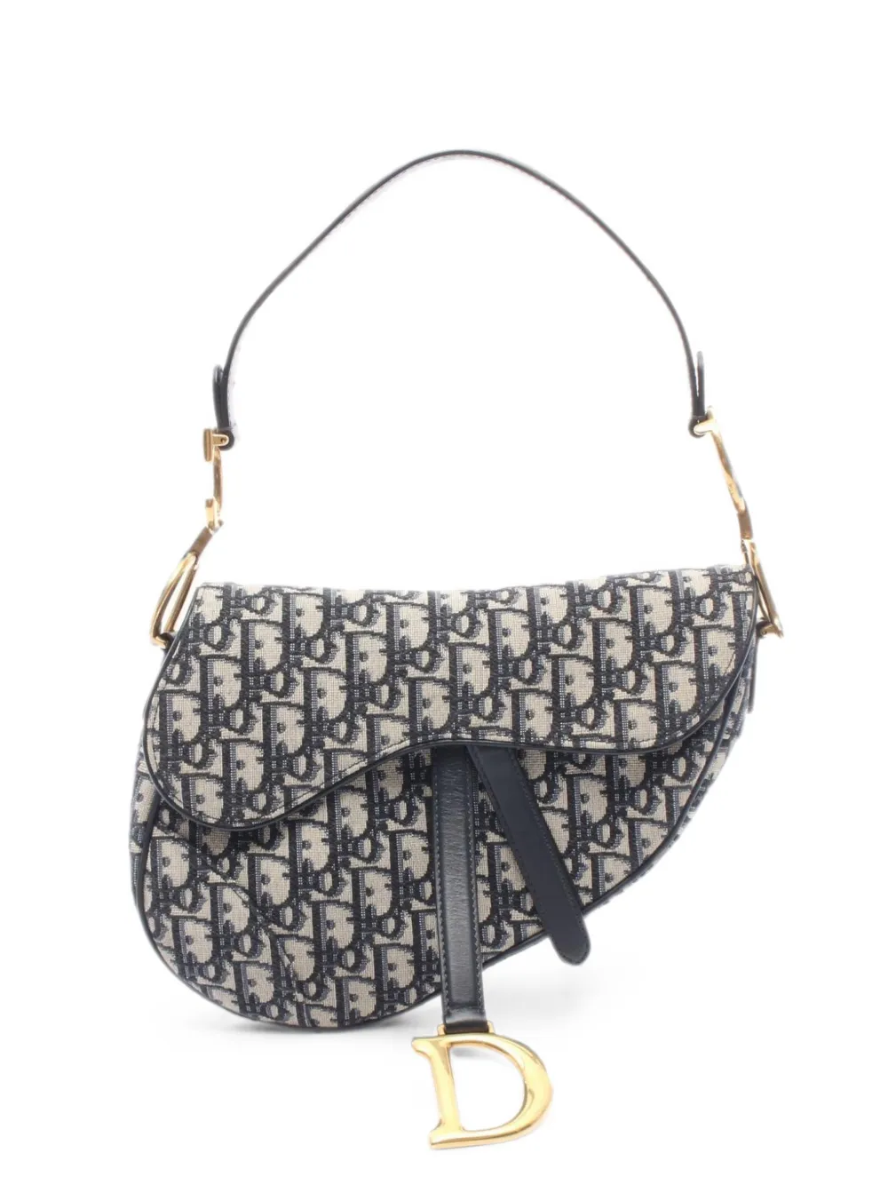 Christian Dior Pre-Owned 2010s Saddle shoulder bag - Blue