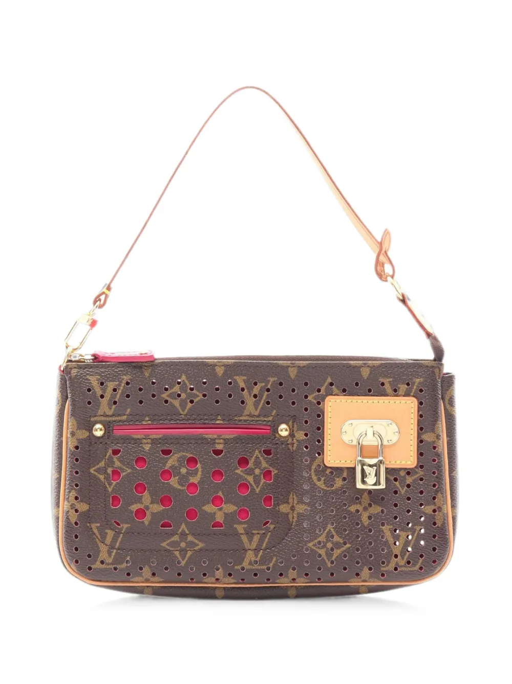 Louis Vuitton Pre-Owned 2006 Monogram Perfo Pochette Accessoires handbag - Marrone