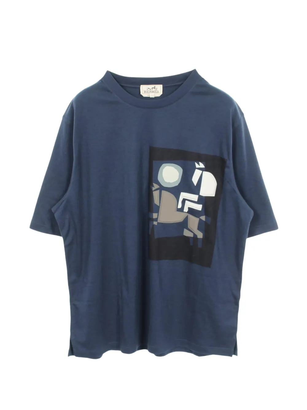 Hermès Pre-Owned 2020s Velky Lov T-shirt - Blu