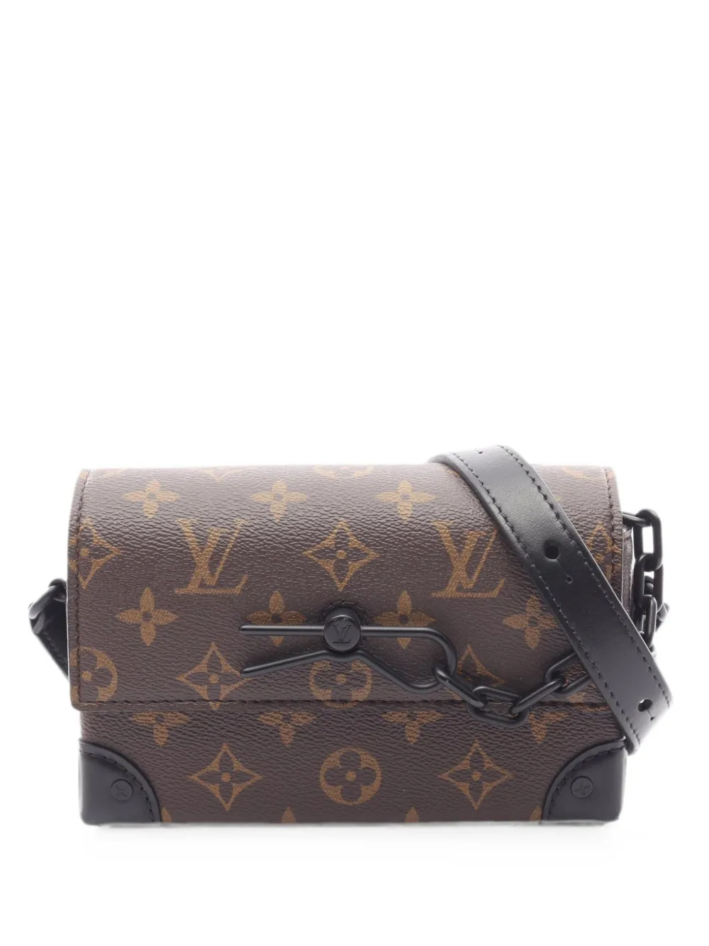 Louis Vuitton Pre-Owned 2021s Steamer monogram macassar shoulder bag - Marrone
