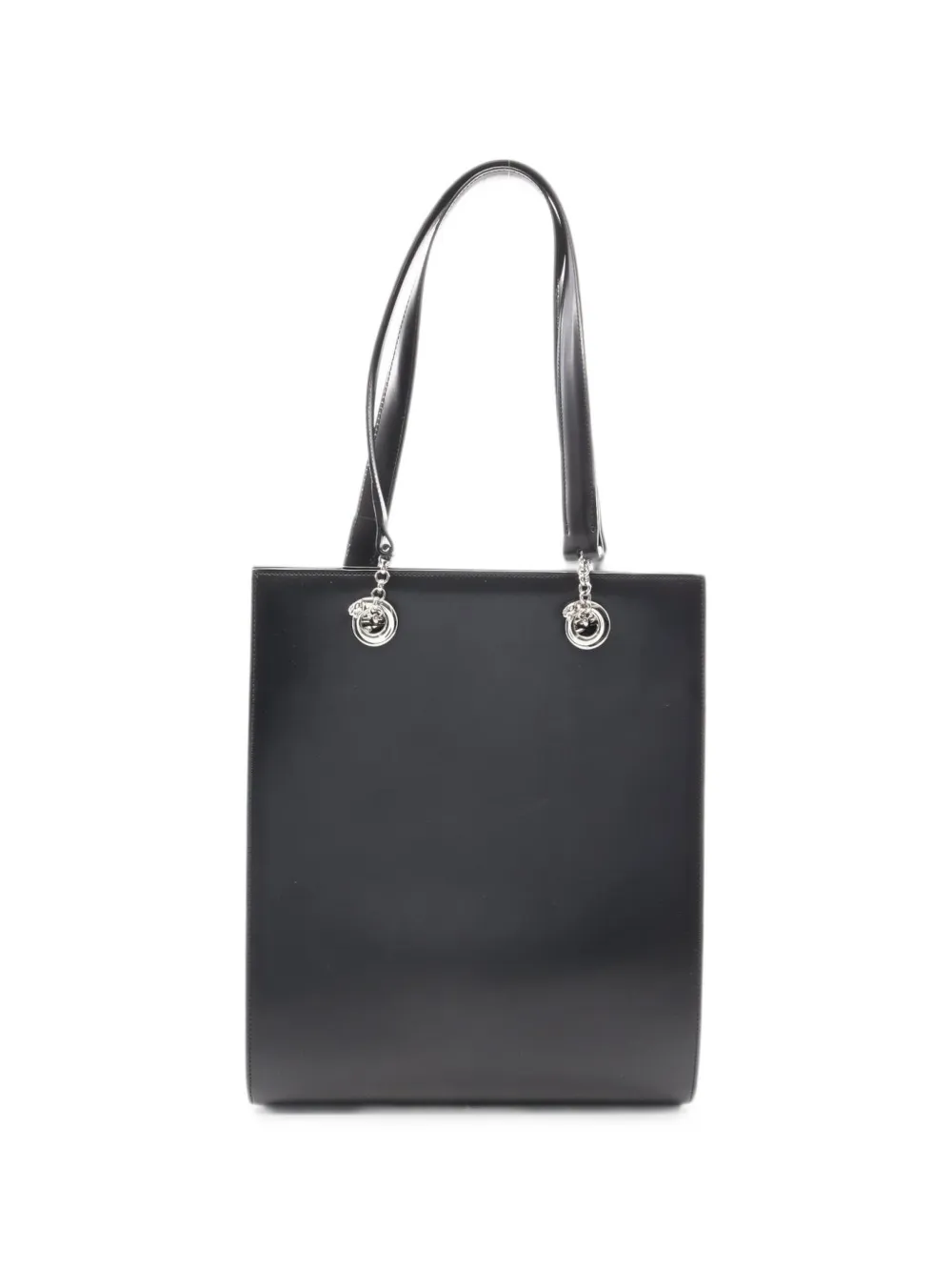 Cartier 2010s Panthère leather tote bag - Schwarz