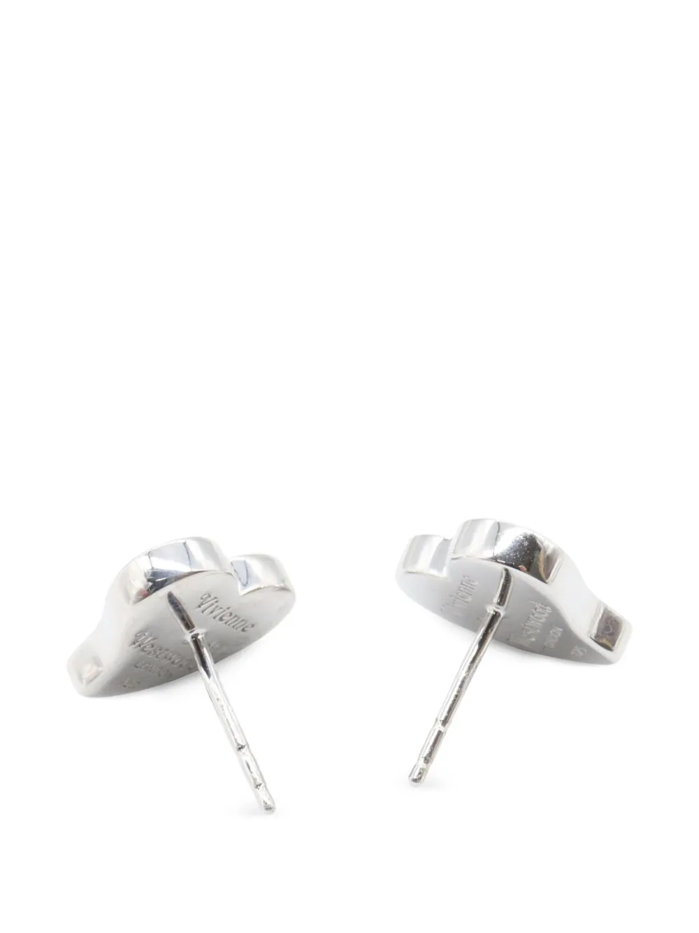 Vivienne Westwood Pre-Owned オーブ ハート ピアス | シルバートーン