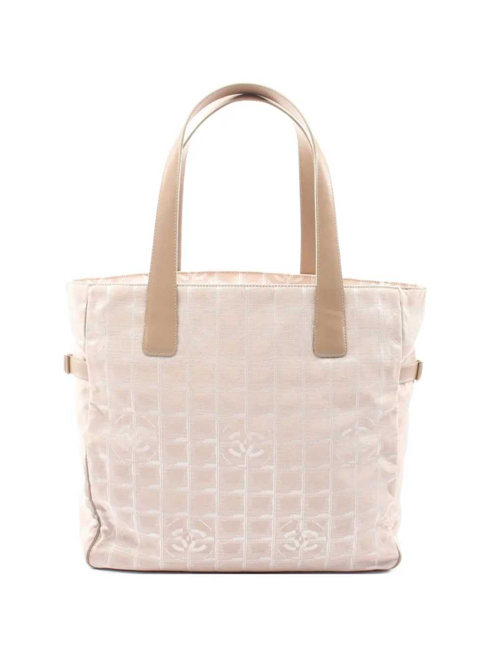 CHANEL Pre-Owned 2004-2005 GM New Travel Line CC logo tote bag - Toni neutri
