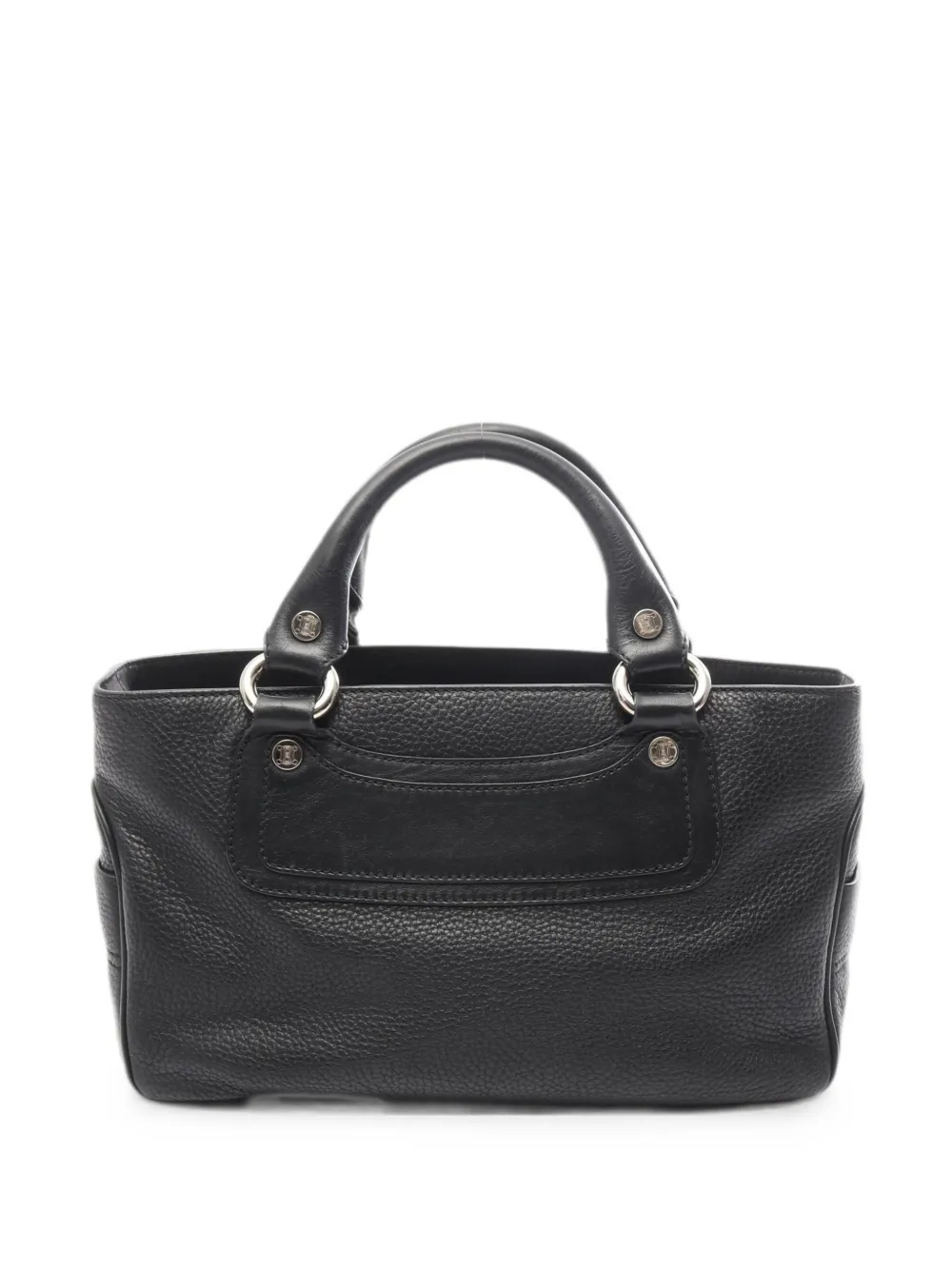 Celine Pre-Owned 2000s Boogie leather tote bag - Black