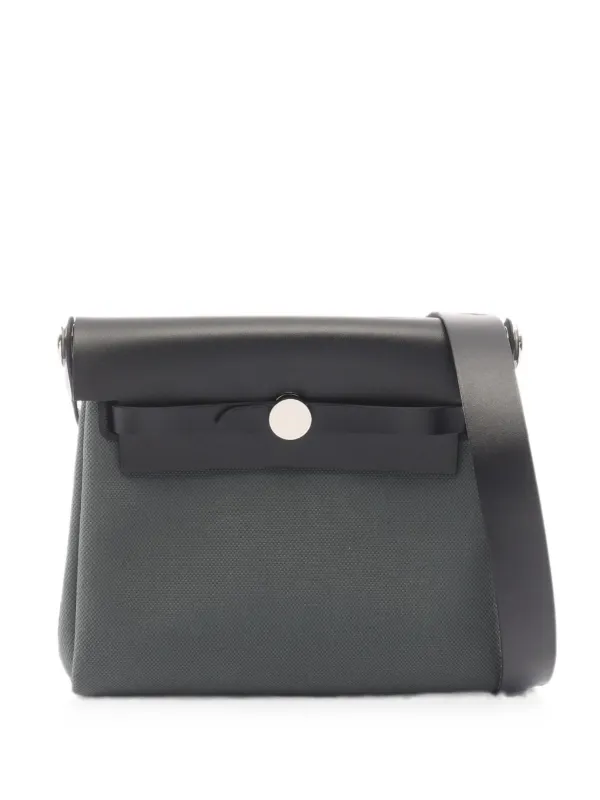 Hermès Pre-owned 2025 Herbag Zip Mini Bag in Grey