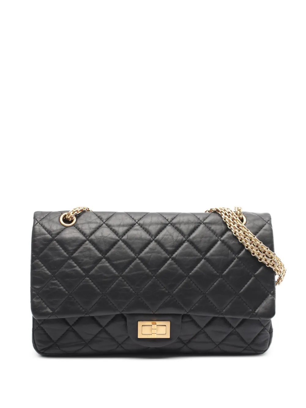 CHANEL Pre-Owned 2011 W-flap W-chain quilted shoulder bag - Nero