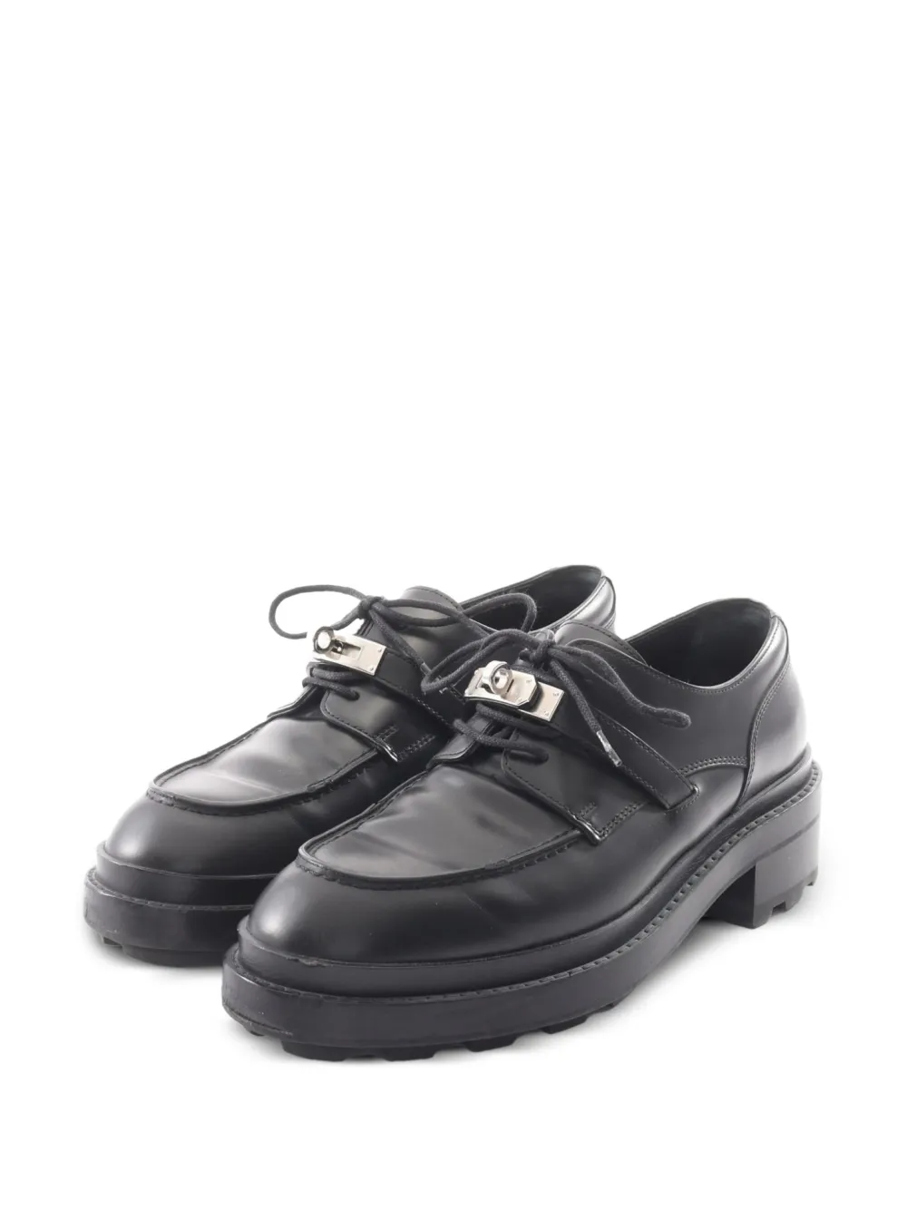 Hermès Pre-Owned 2000s First Kelly loafers - Black