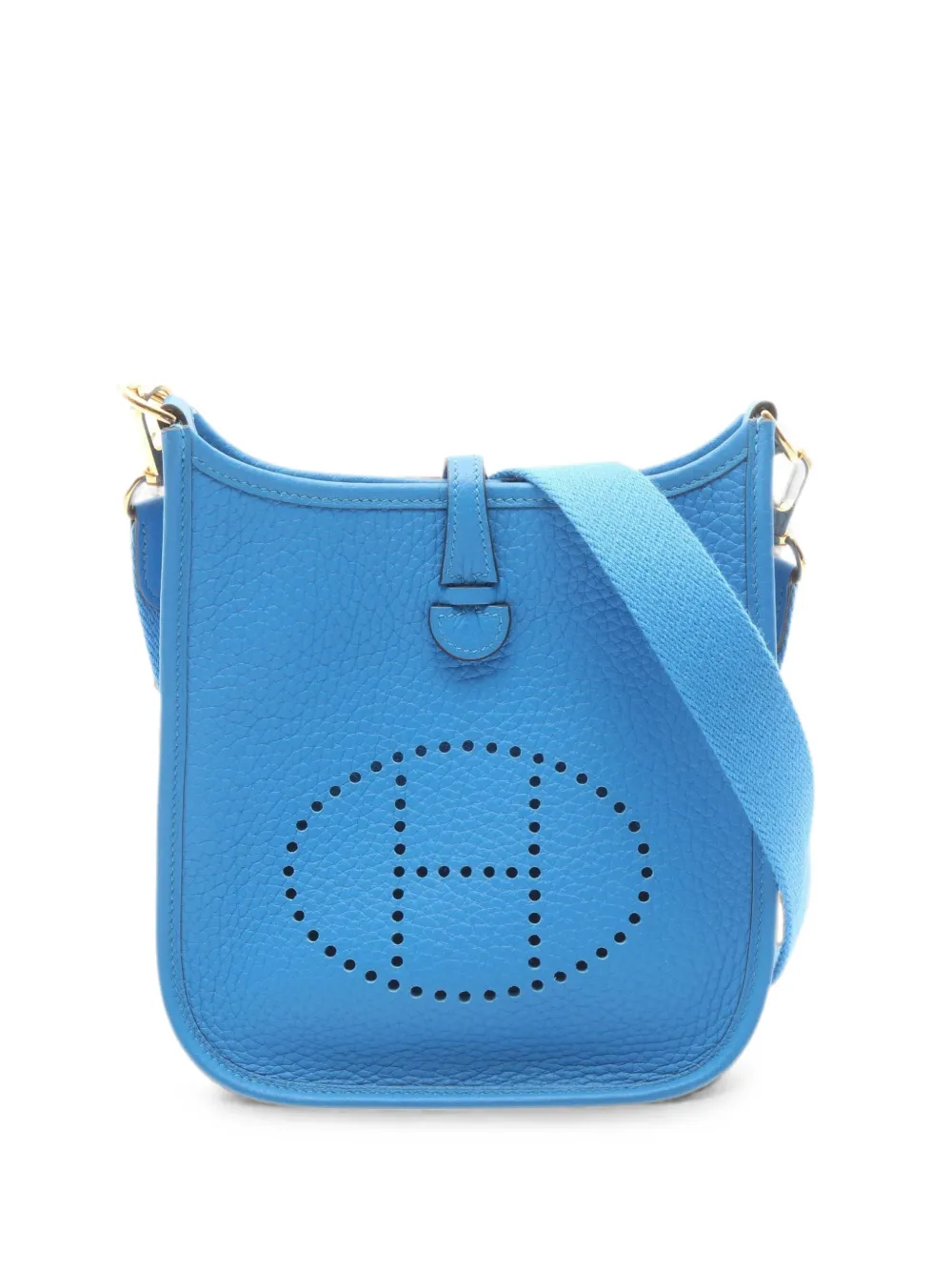 Hermès Pre-Owned 2024 TPM Evelyne Amazon shoulder bag - Blu