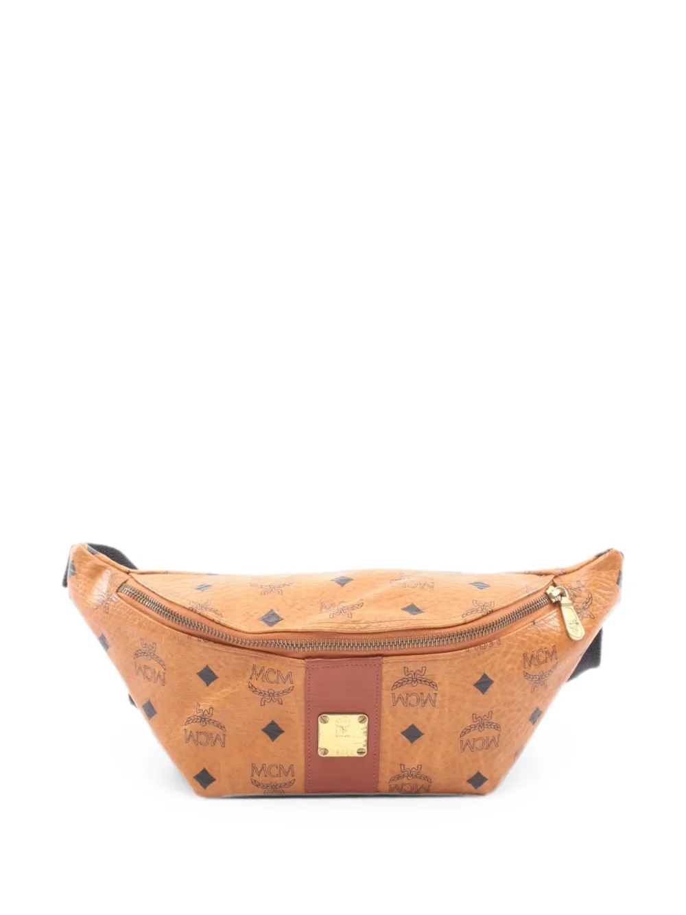 MCM Pre-Owned 2000s Visetos belt bag - Toni neutri