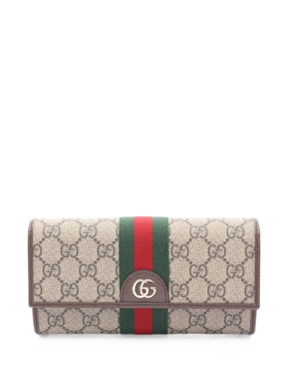 Gucci Pre-Owned Ophidia GG Supreme wallet - Toni neutri