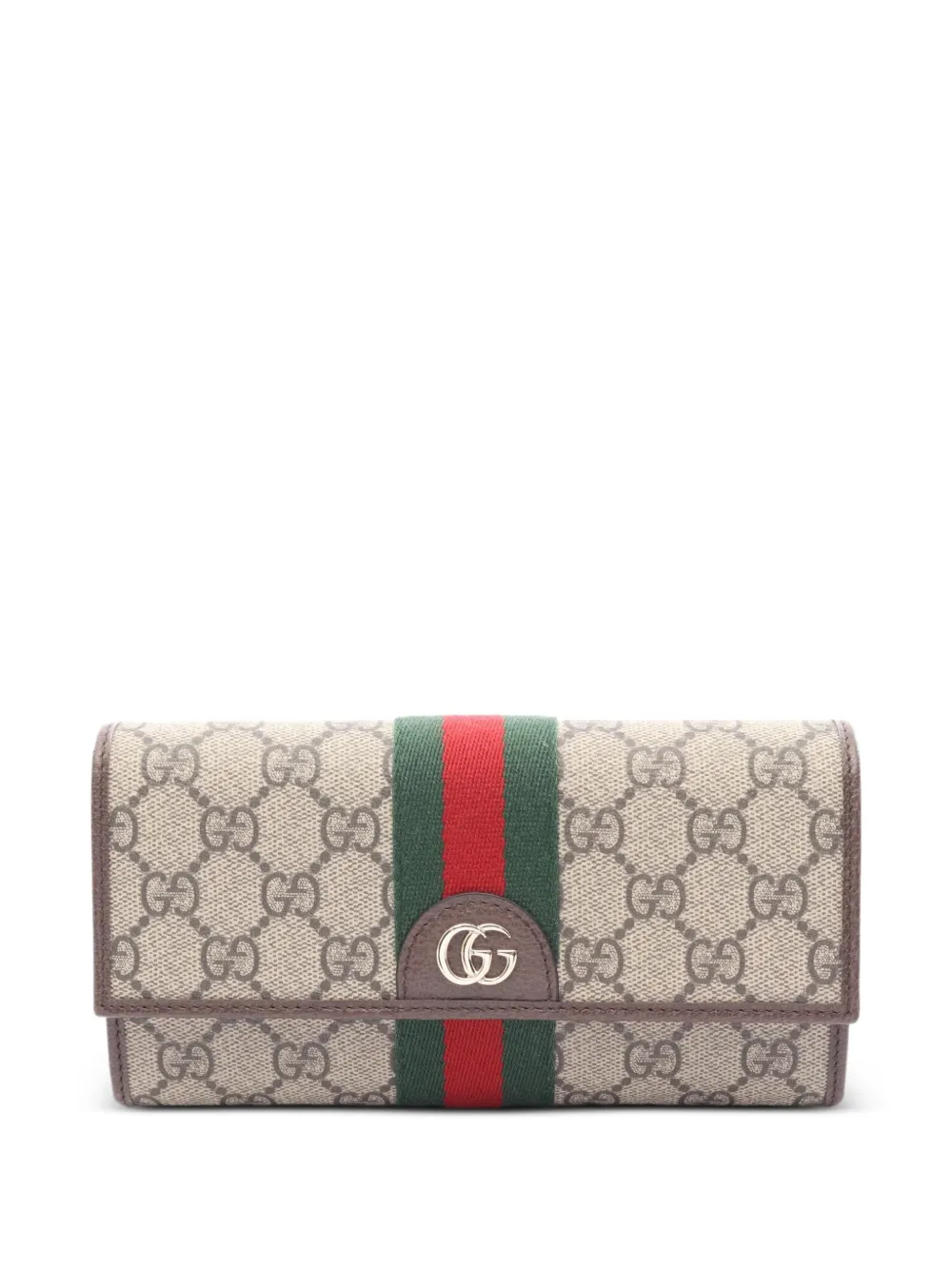 Gucci Pre-Owned Ophidia GG Supreme wallet - Toni neutri