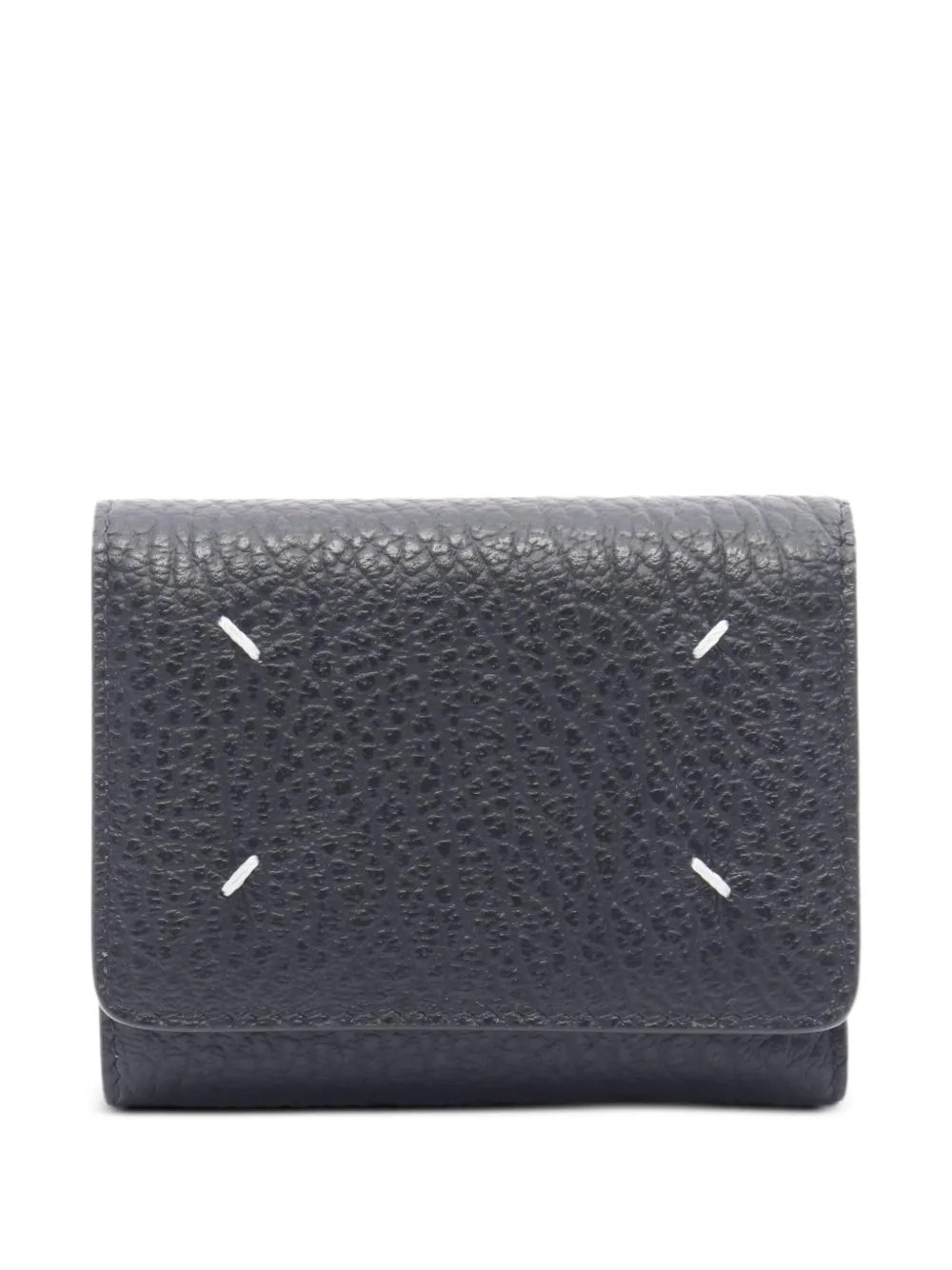 Maison Martin Margiela Pre-Owned 2020s Four-stitch tri-fold wallet - Nero