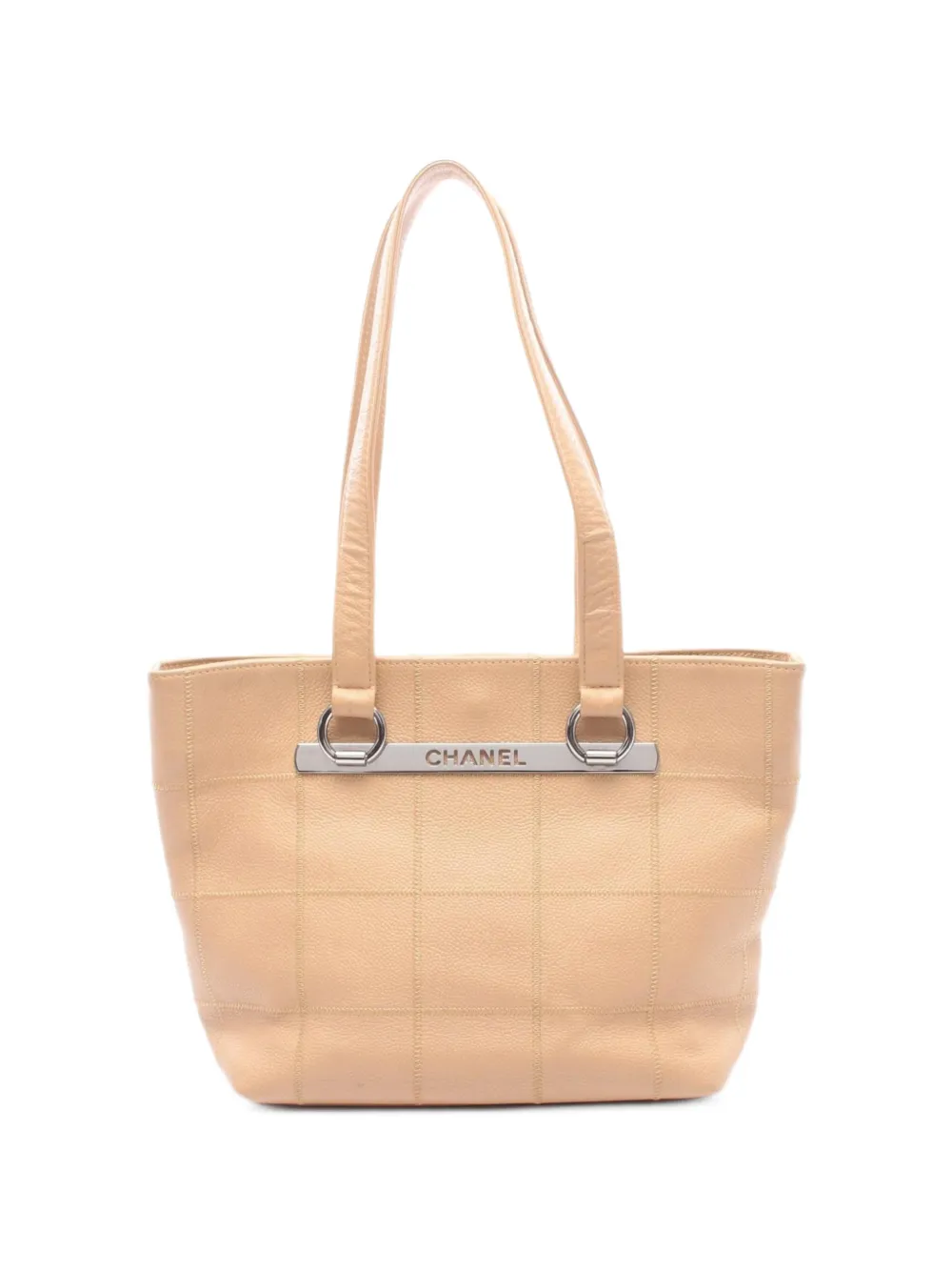 CHANEL Pre-Owned 2005-2006 Chocolate Bar tote bag - Toni neutri