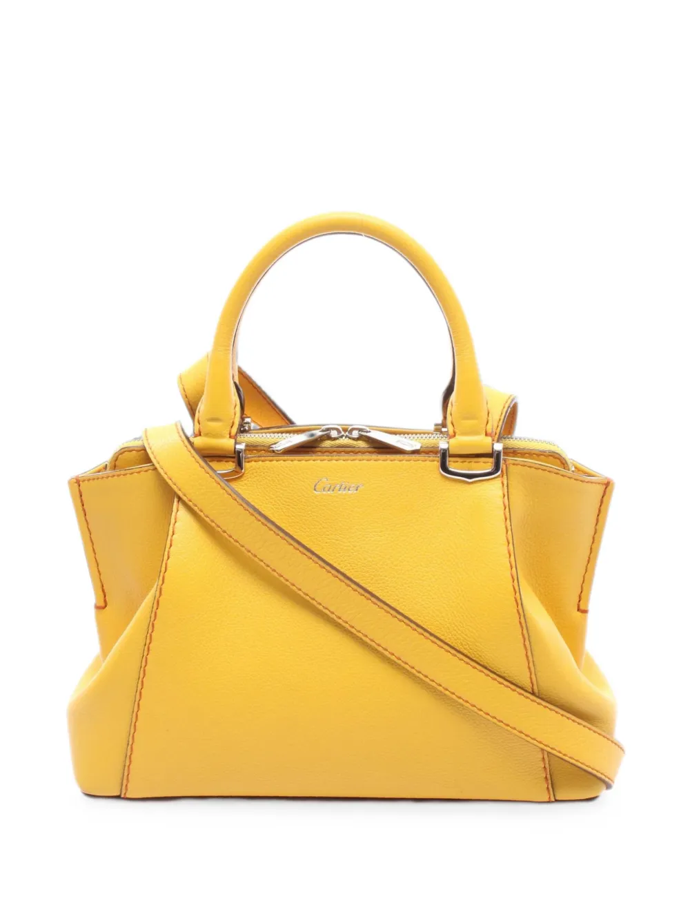 Cartier 2010s C de Cartier shoulder bag - Giallo