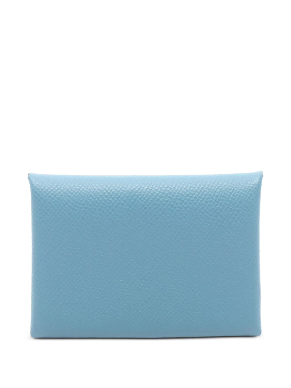Hermès Pre-Owned 2023 Calvi Duo Epsom-leather card holder - Blau