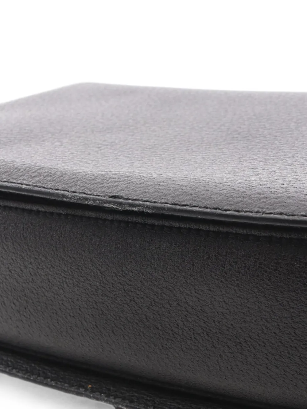 Gucci Pre-Owned 2010s Bamboo schoudertas met draaislot Zwart
