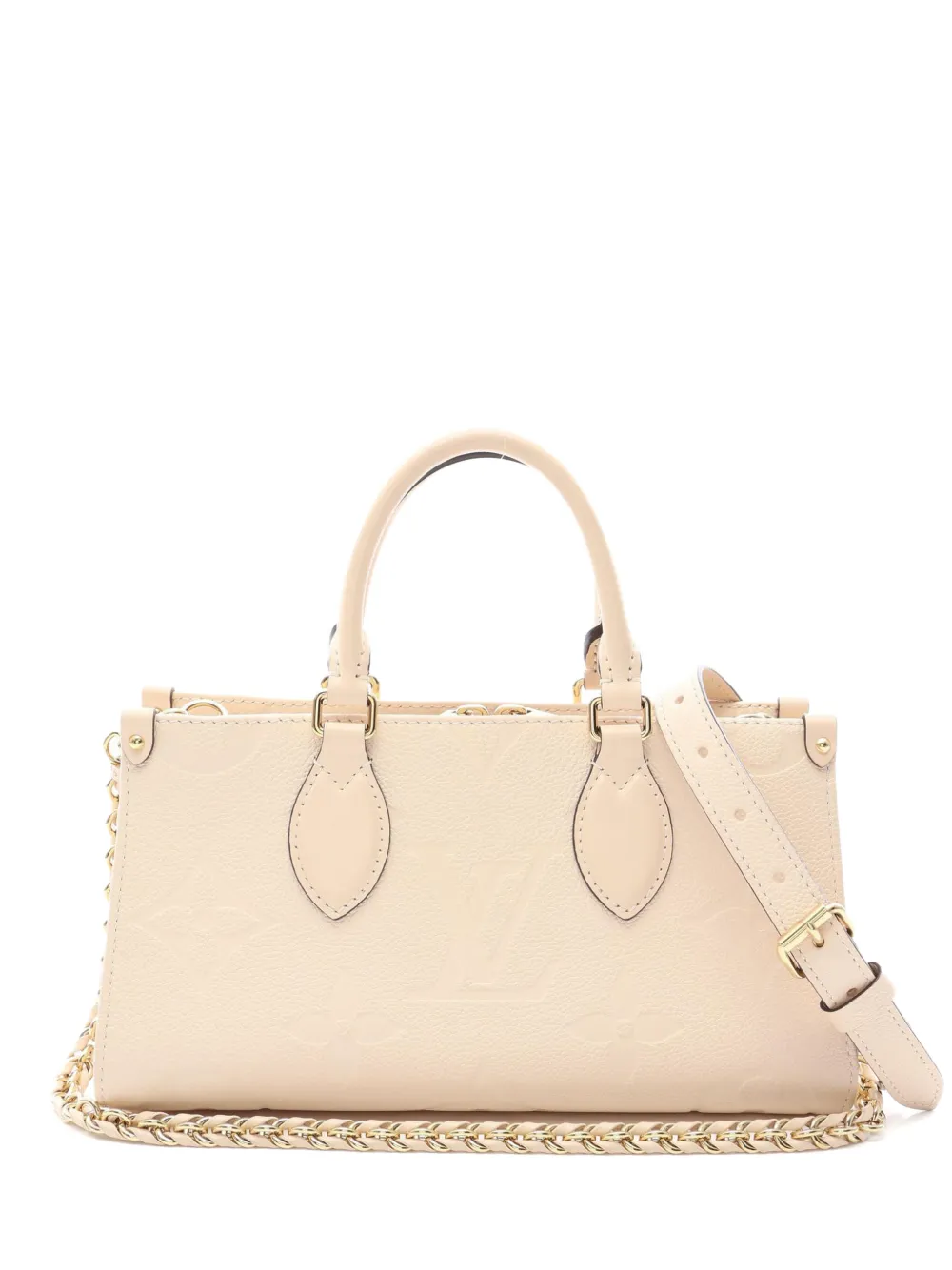 Louis Vuitton Pre-Owned 2021 Monogram Empreinte On-the-go EW handbag - Toni neutri