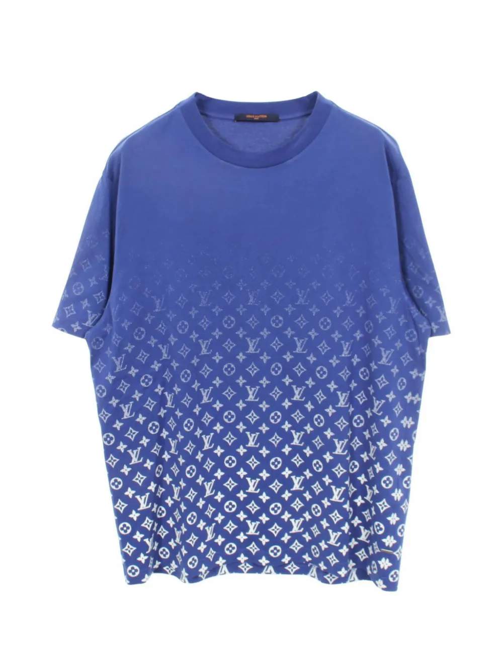 Louis Vuitton Pre-Owned 2000s Monogram gradient cotton T-shirt - Blu