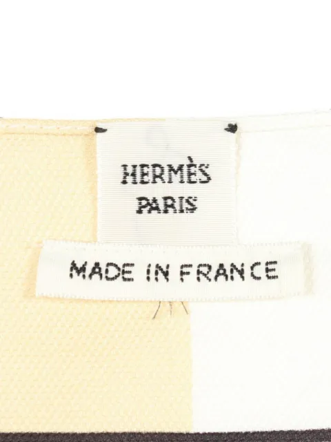 Hermès Pre-Owned 2010s Grand Tralala silk dress