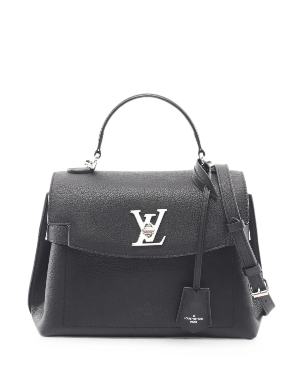 Louis Vuitton Pre-Owned 2010s Lockme Ever BB leather tote bag - Nero