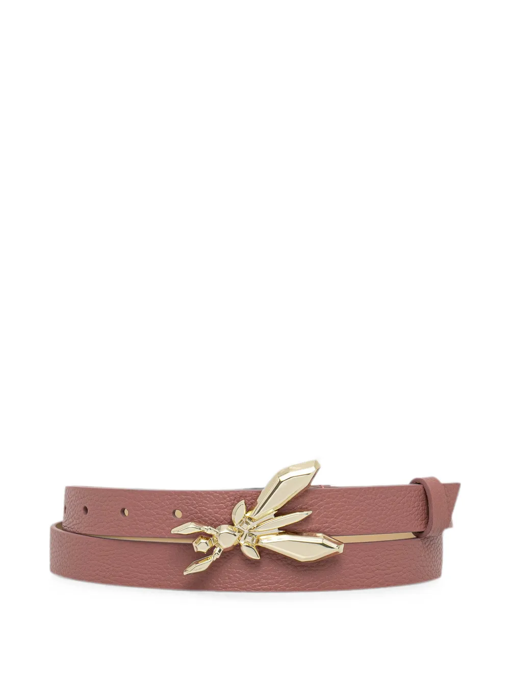 Patrizia Pepe Fly calf leather belt - Rosa