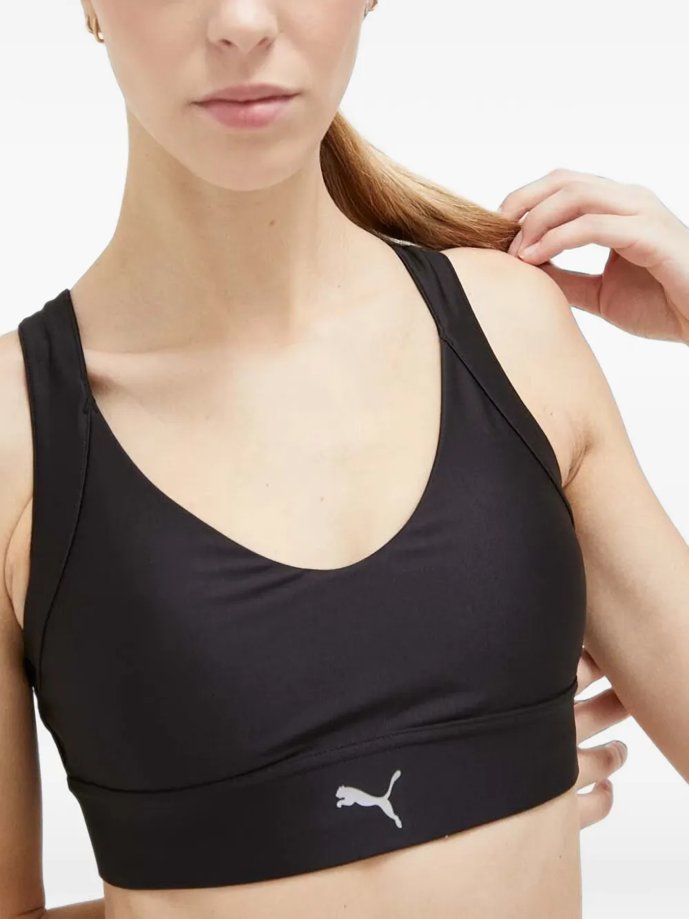 PUMA Bh met logoprint Zwart