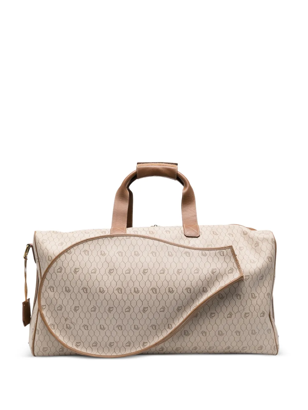 Christian Dior Pre-Owned monogram racket tennis luggage - Neutrals