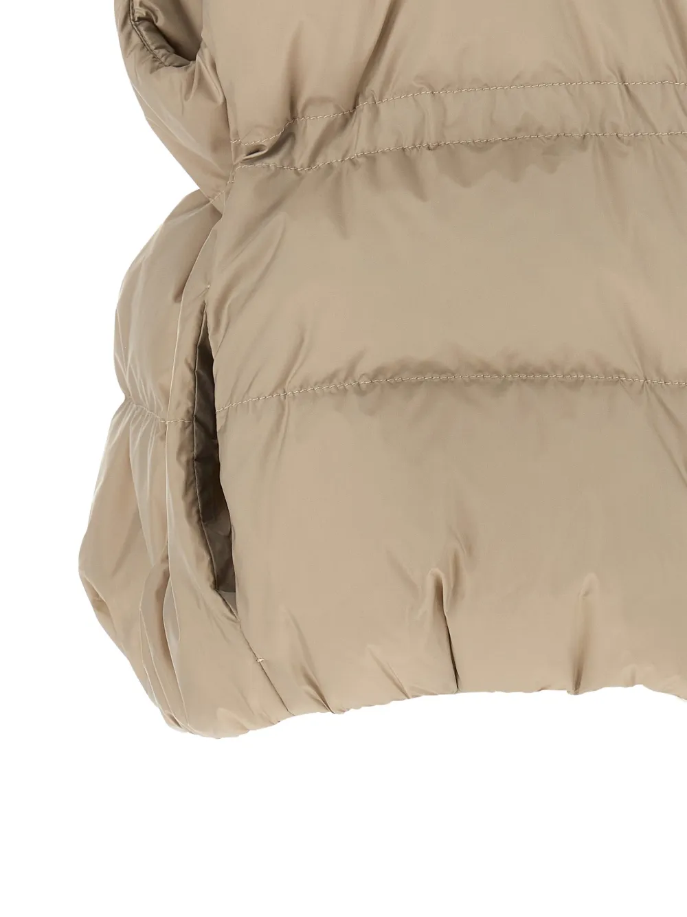 Brunello Cucinelli Bodywarmer met rits Beige