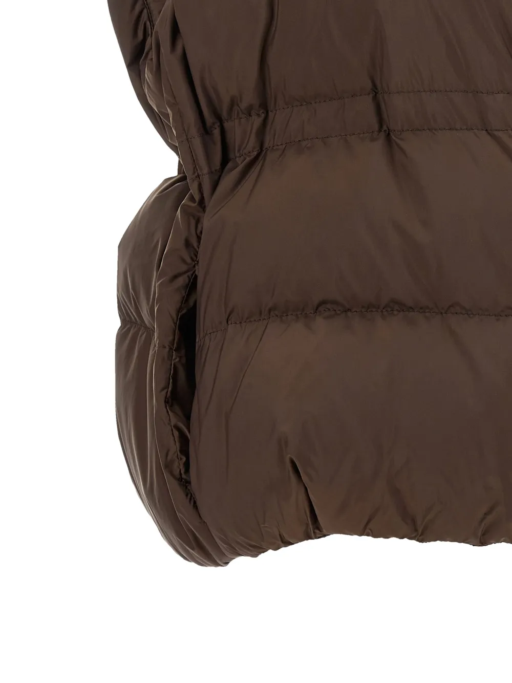 Brunello Cucinelli Gewatteerde bodywarmer Bruin