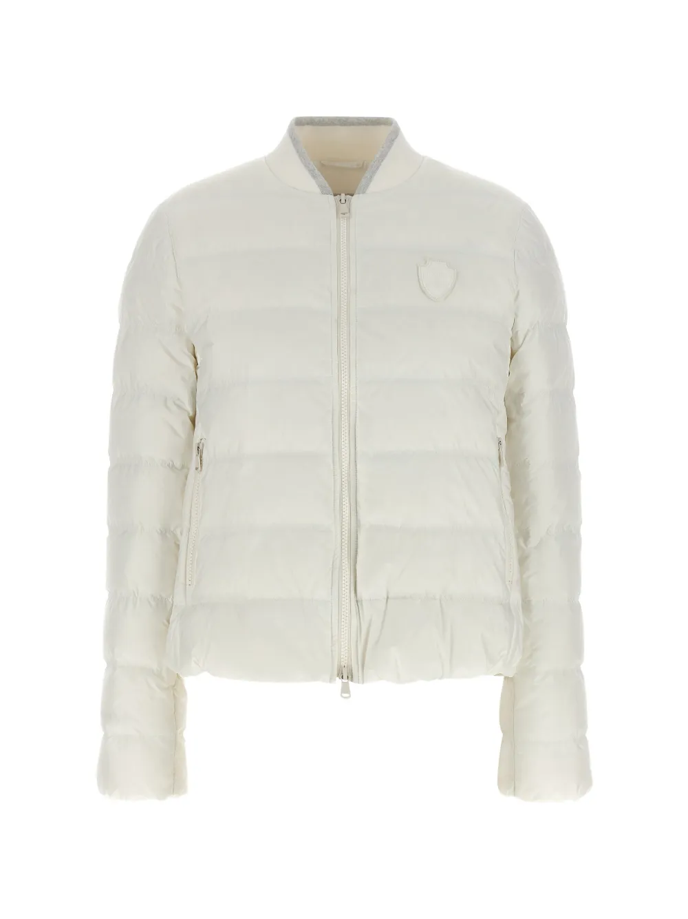 Brunello Cucinelli quilted down jacket - Nude