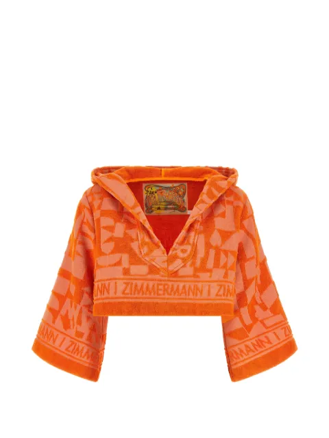 ZIMMERMANN Solstice jacquard-terry hoodie