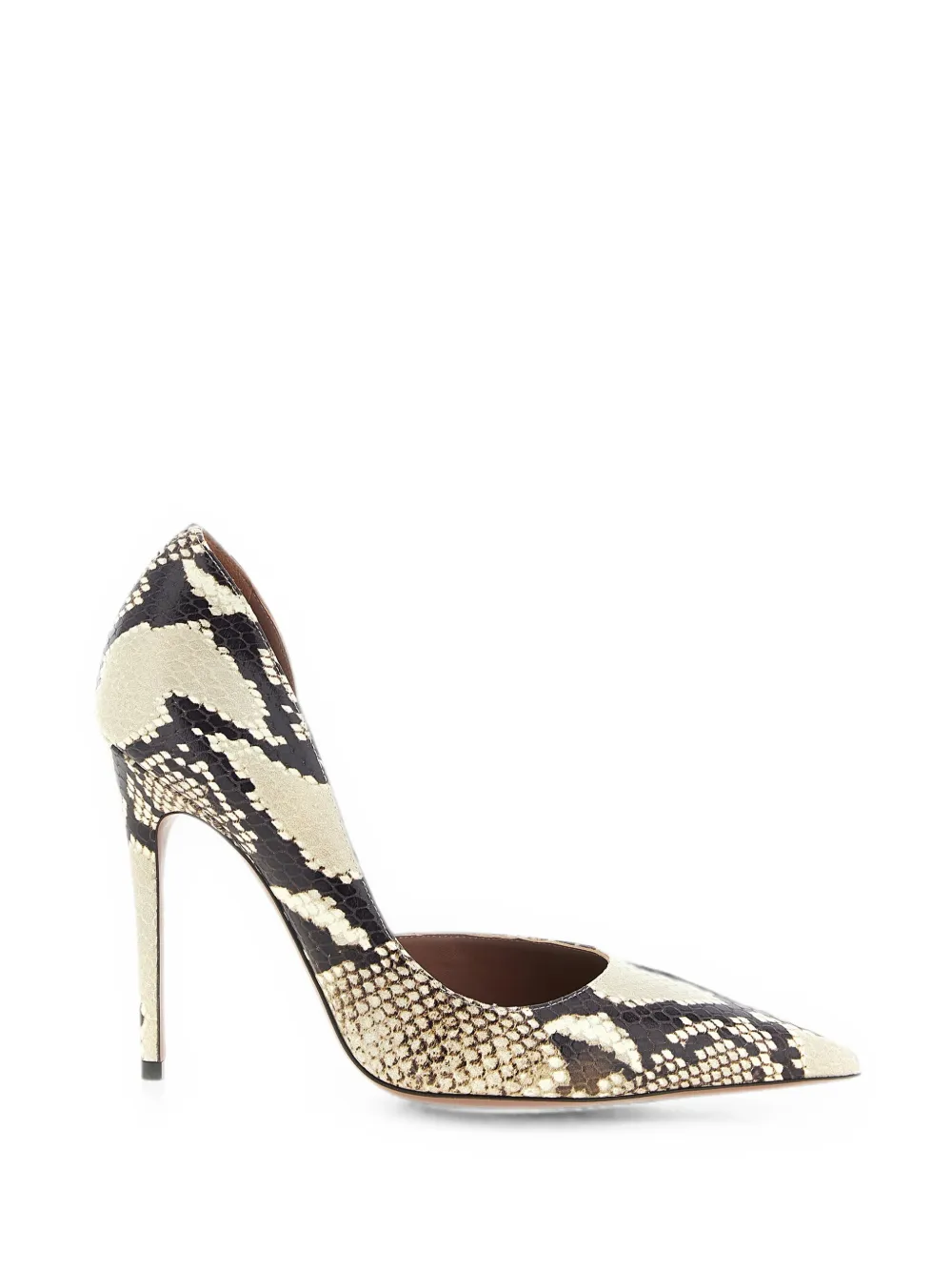 Paris Texas Vera python-effect pumps - Toni neutri