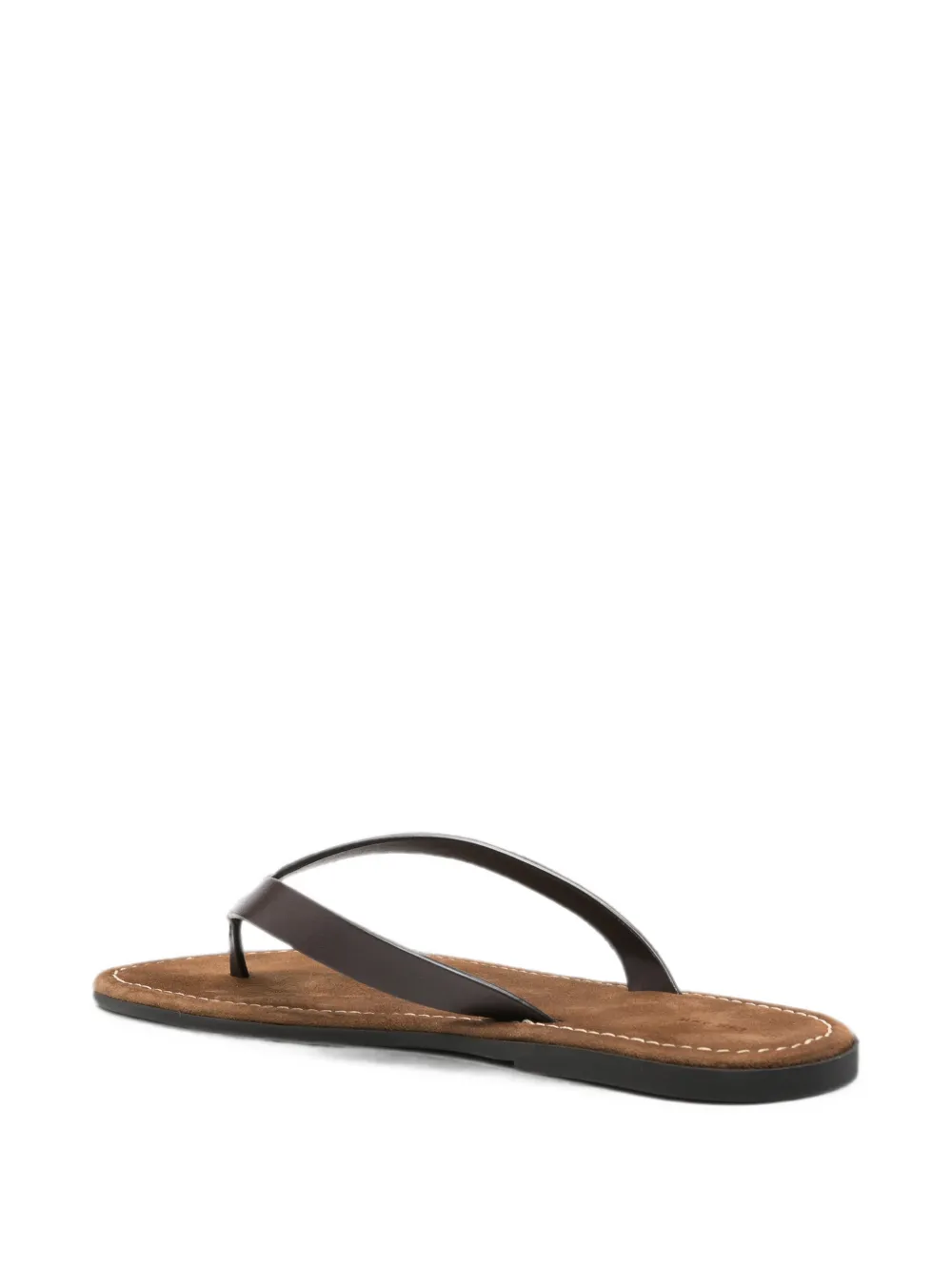 The Row leather sandals Bruin