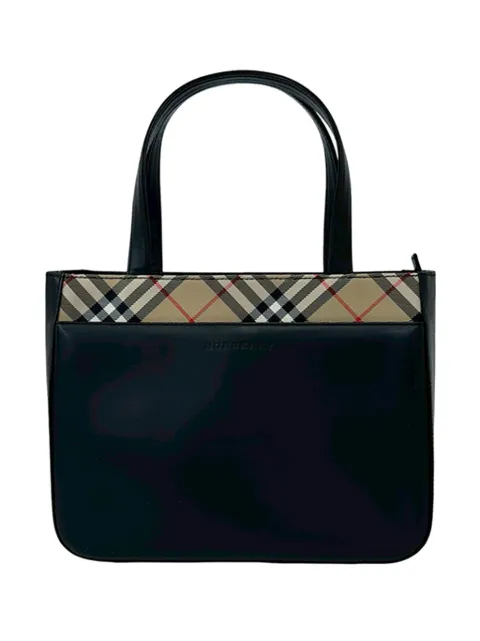 Burberry Pre-Owned 2000-2017 Nova Check Trimmed Leather handbag