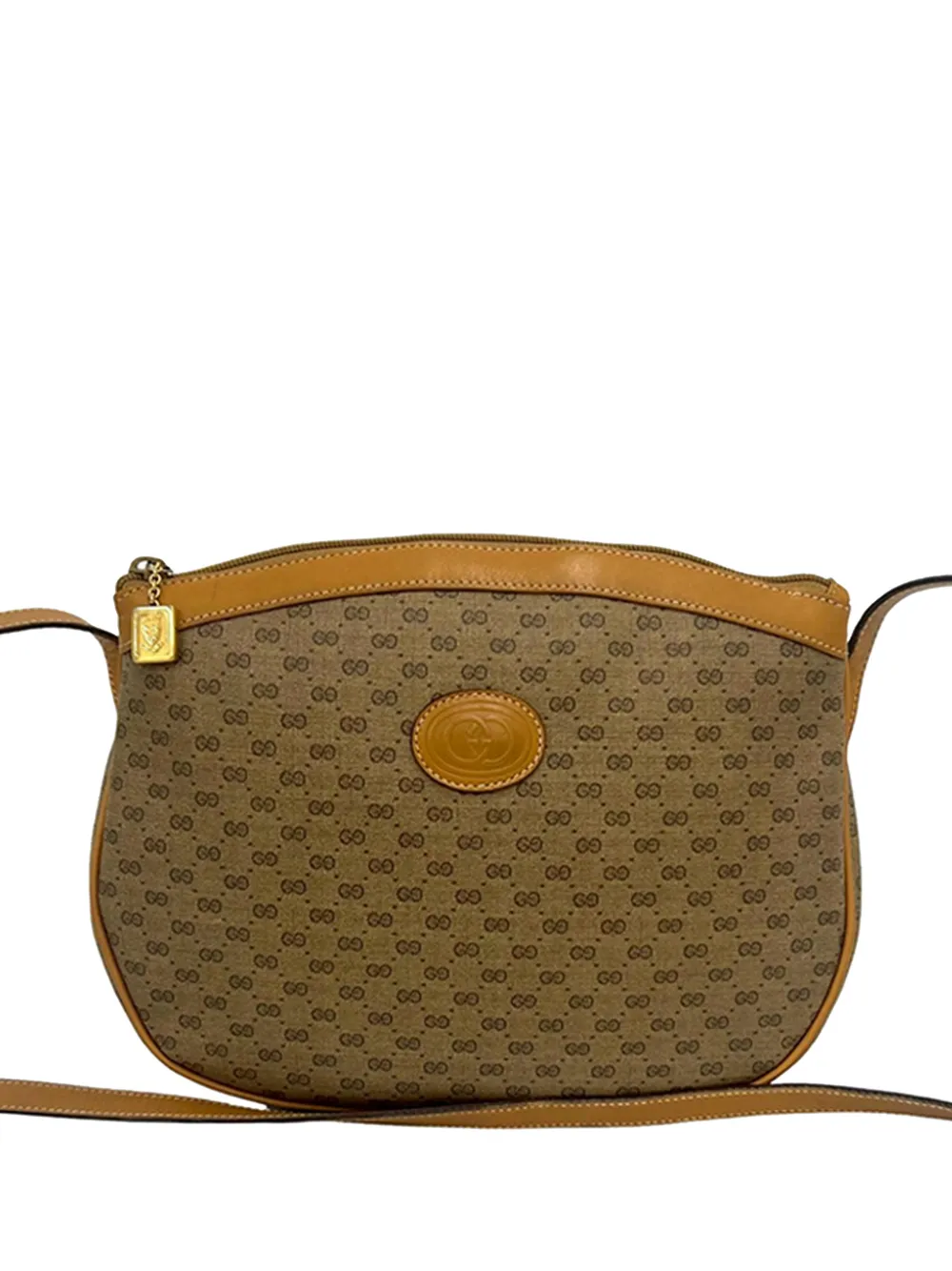 Gucci Pre-Owned 20th Century Micro GG Supreme crossbody bag - Toni neutri
