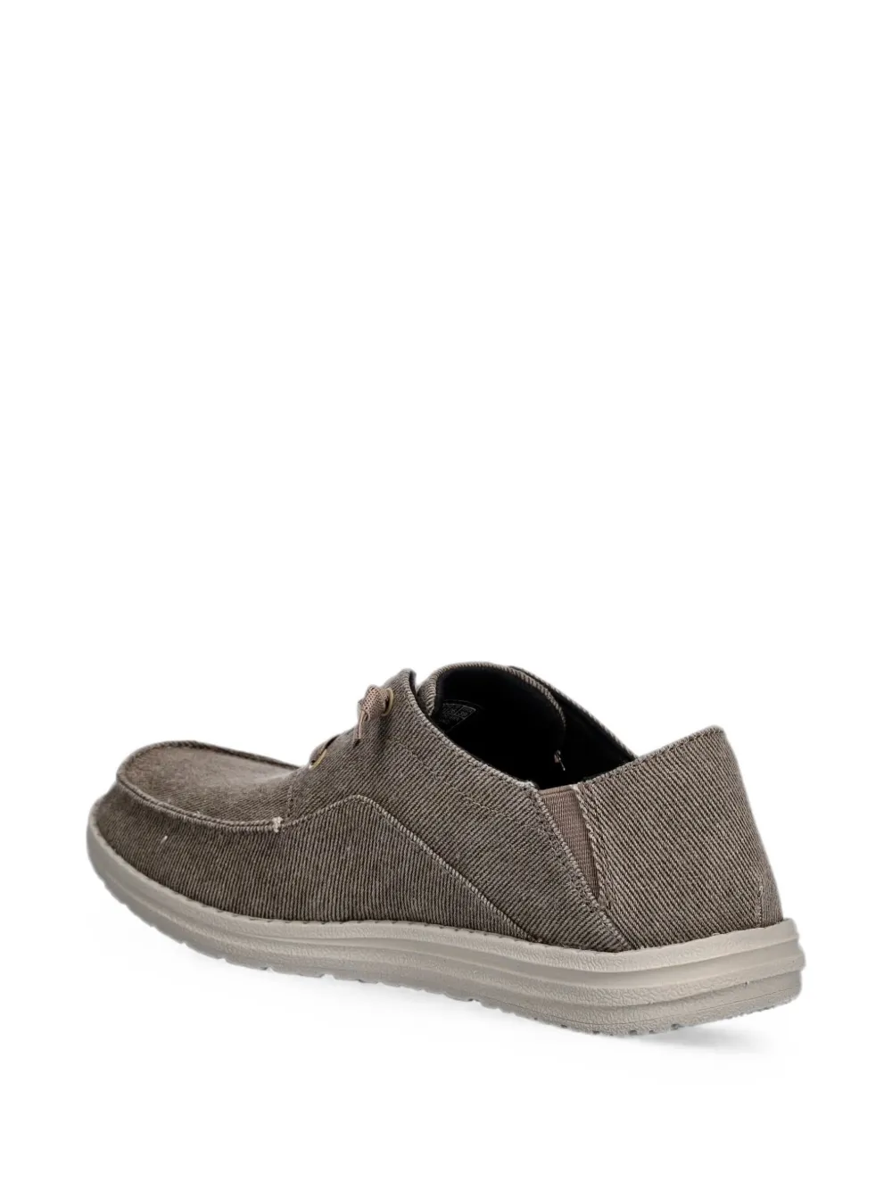 Skechers Melson Volgo loafers met veters Bruin