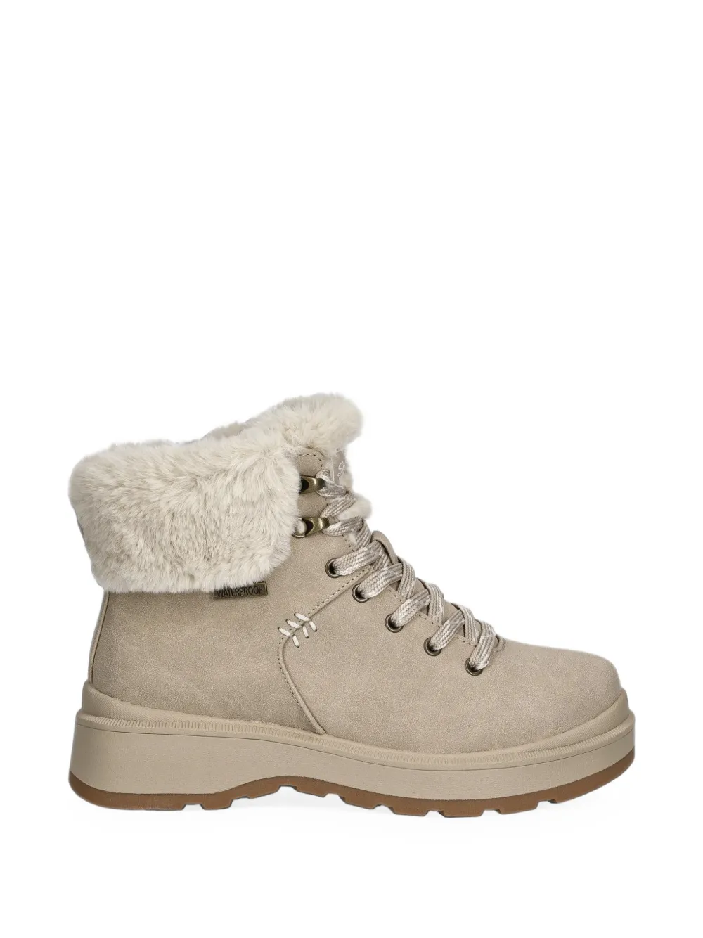 Skechers Park City faux-fur trim ankle boots