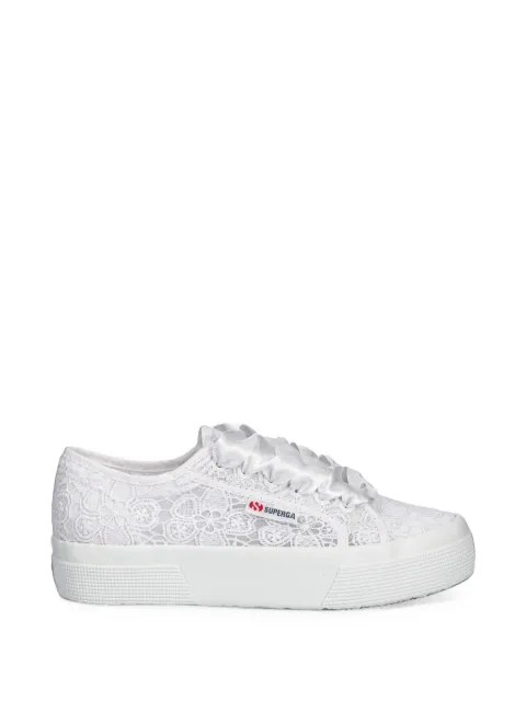Superga lace platform sneakers