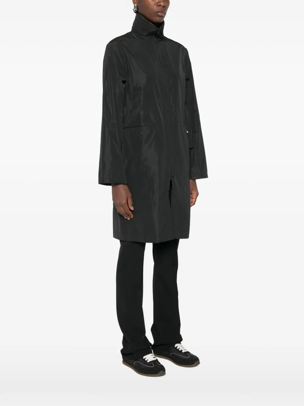  The Row Aldara Zip-up Coat - Negro 