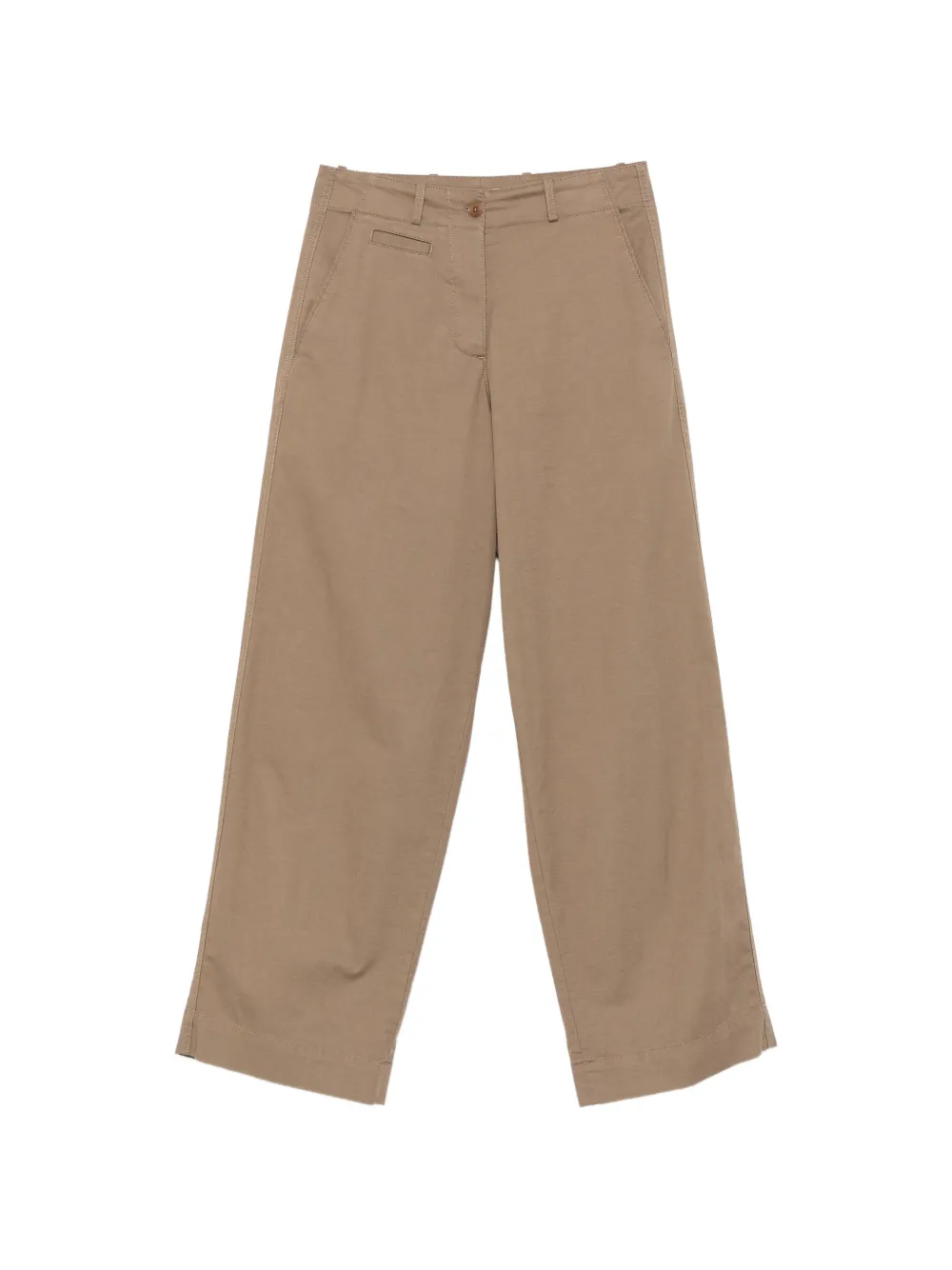 The Row Pantaloni Fadry a gamba ampia - Toni neutri