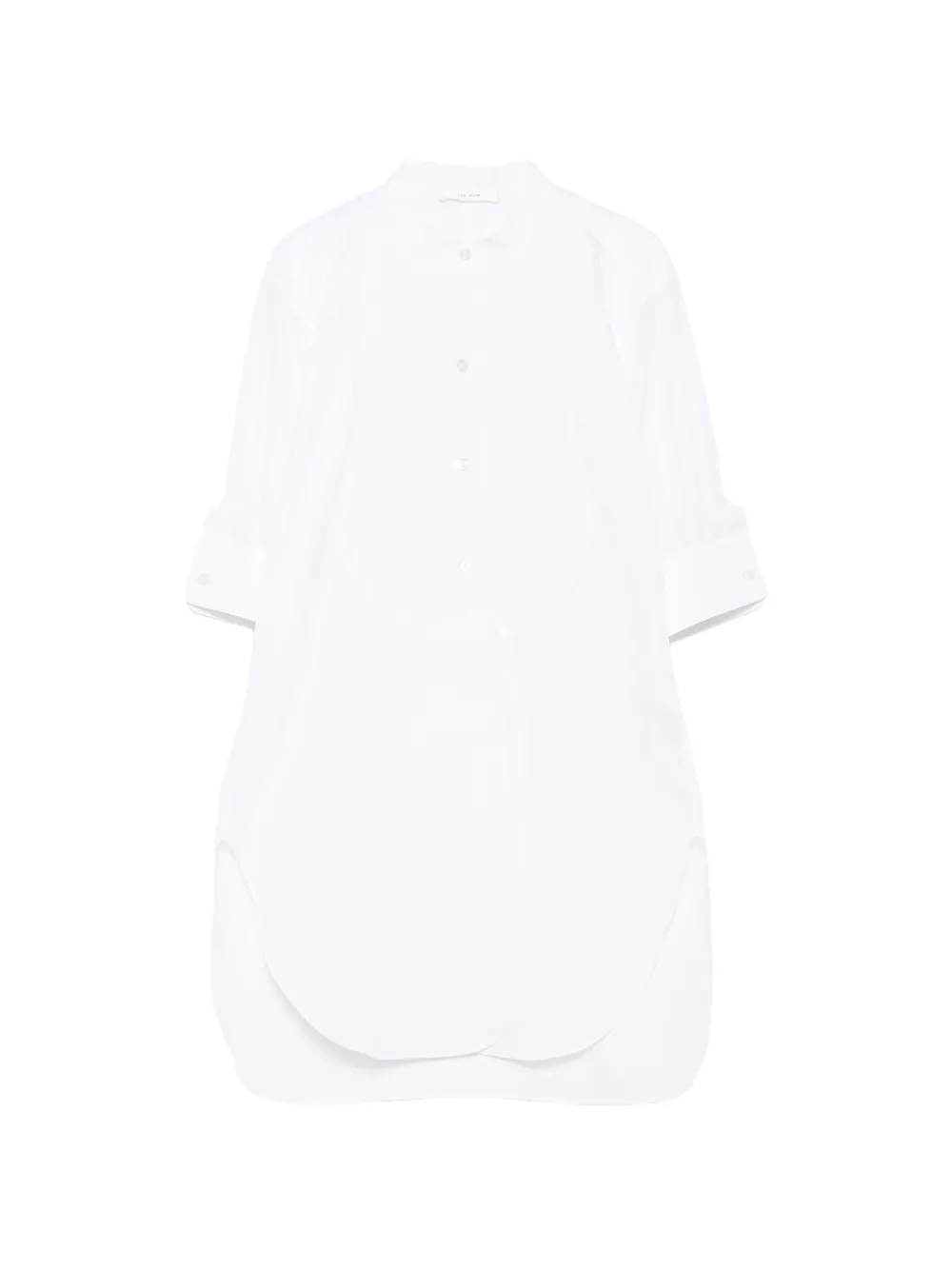 The Row Elaris bib-panel shirt - Weiß