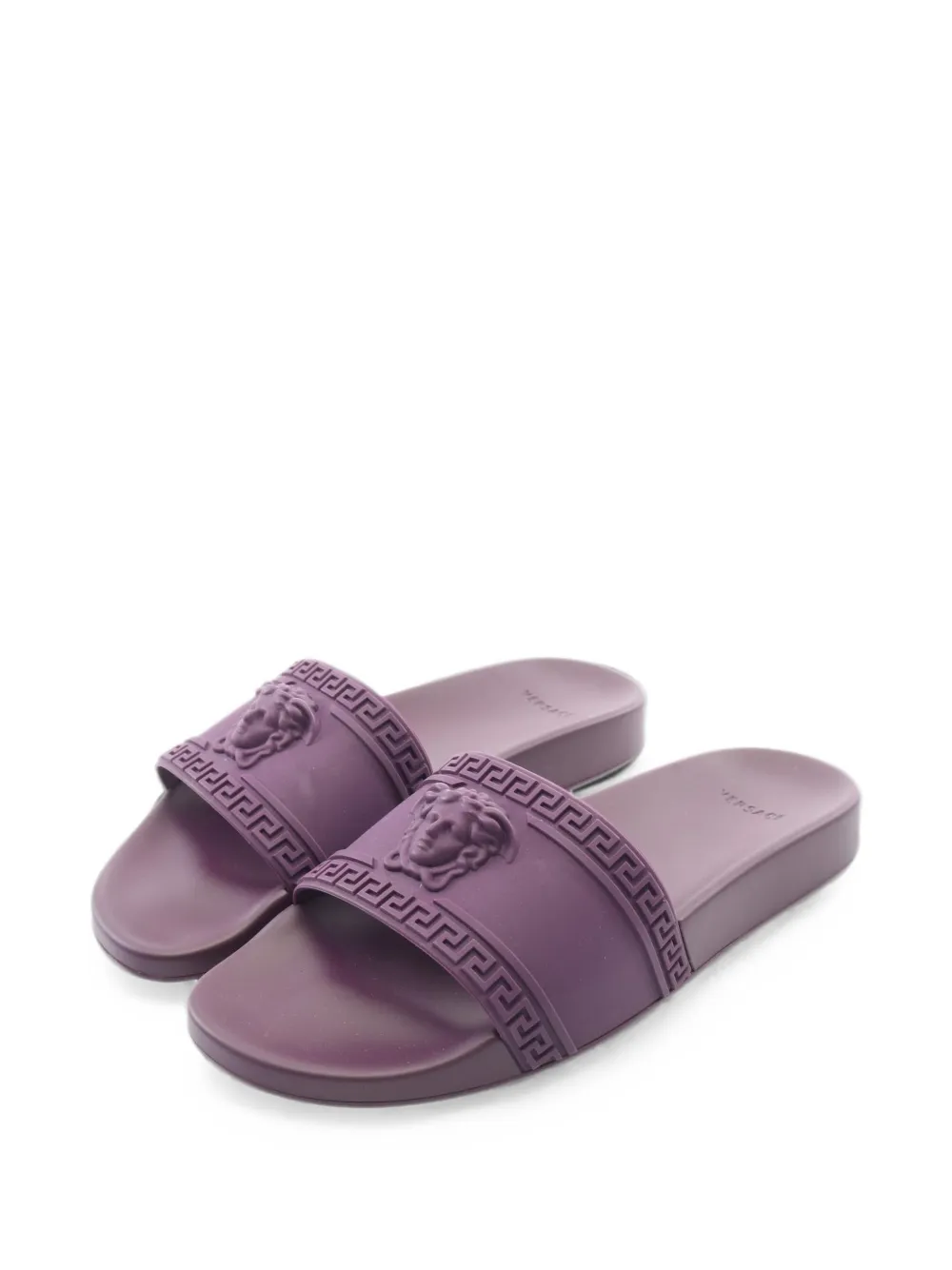 Versace Pre-Owned 2020s Medusa slides - Viola
