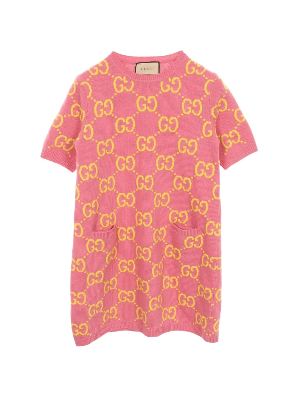 Gucci Pre-Owned 2010s GG jacquard mini dress - Rosa