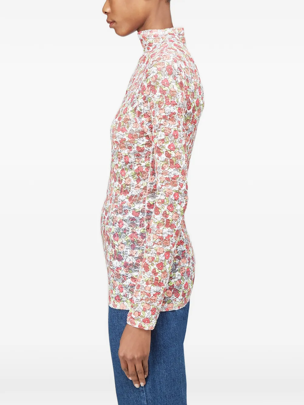  Collina Strada Top Con Estampado Floral - Rojo 