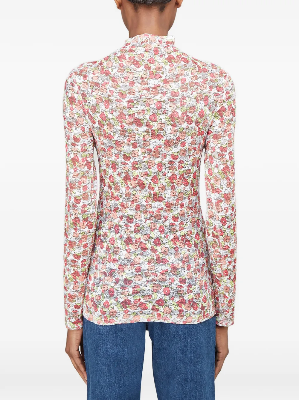  Collina Strada Top Con Estampado Floral - Rojo 