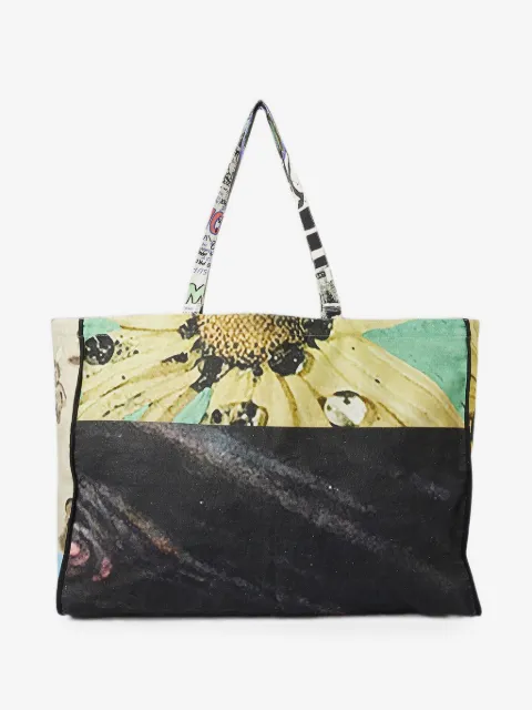 DRx x STEFAN MEIER x LN-CC Powerful Connection graphic-print canvas tote bag
